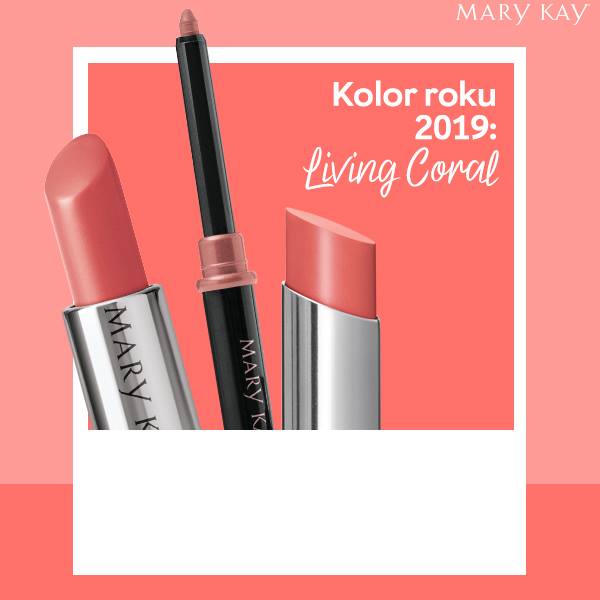 kolor Pantone 2019 wg Mary Kay